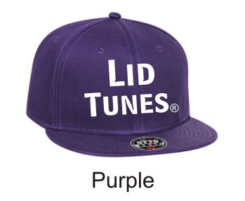 Lid Tunes Purple Cap